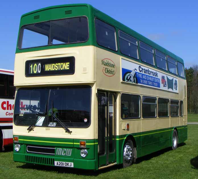 Maidstone & District MCW Metrobus 5201